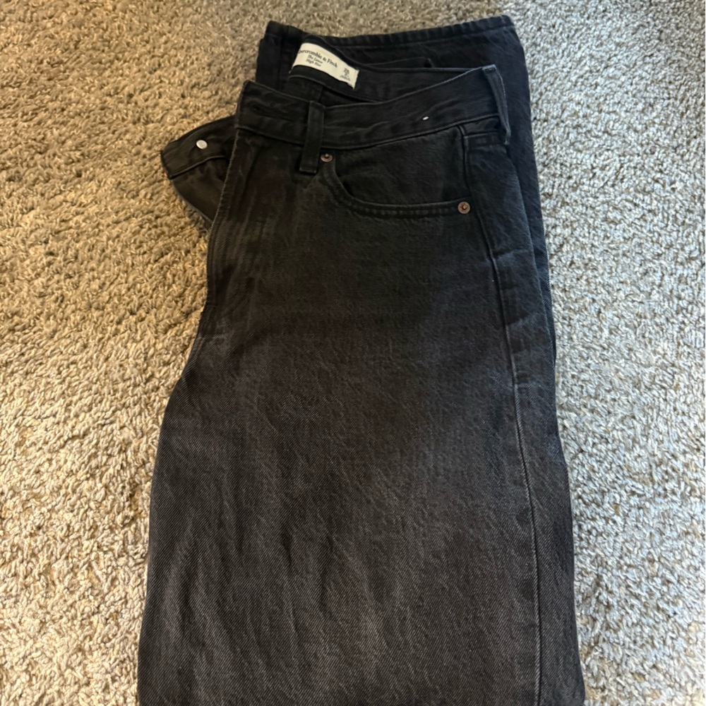 Abercrombie & Fitch Charcoal Jeans